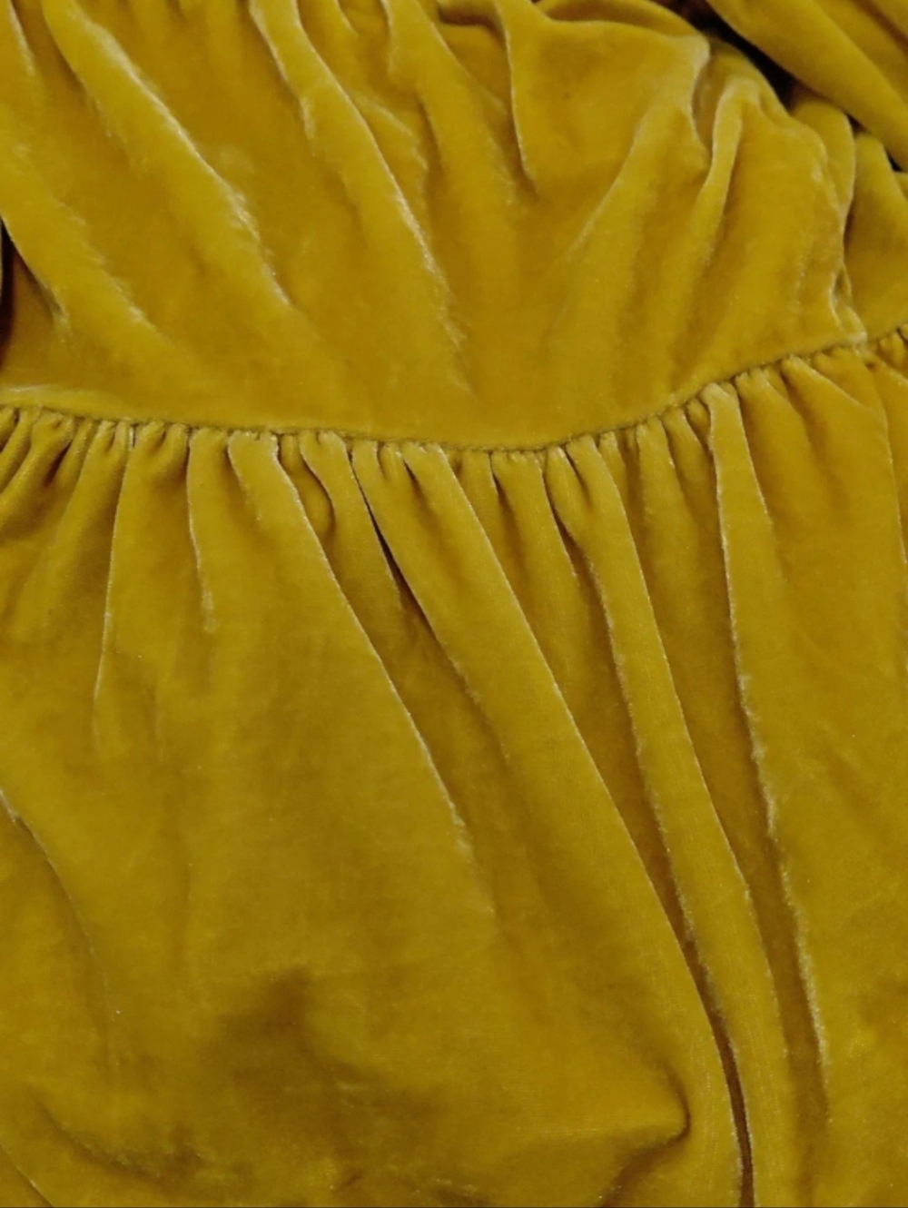 #110 velour style dress